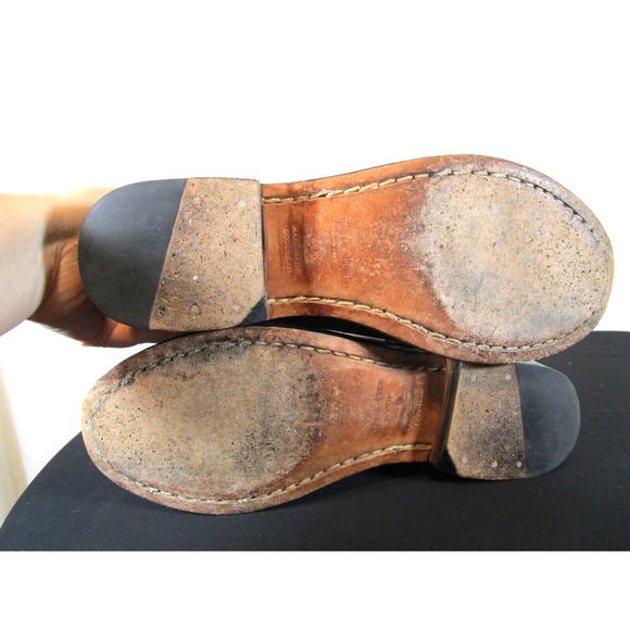 EUC! Rag & Bone Black Leather Engineer Moto Biker Ankle Boots Women 36.5 EU/6 US - Picture 10 of 12